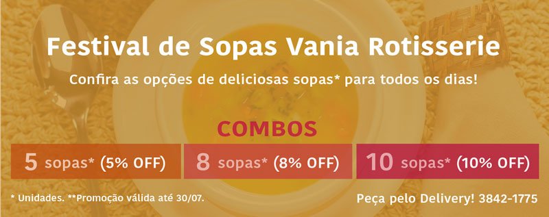 Promoção de Sopas | 2020 Promoção de Sopas | 2020